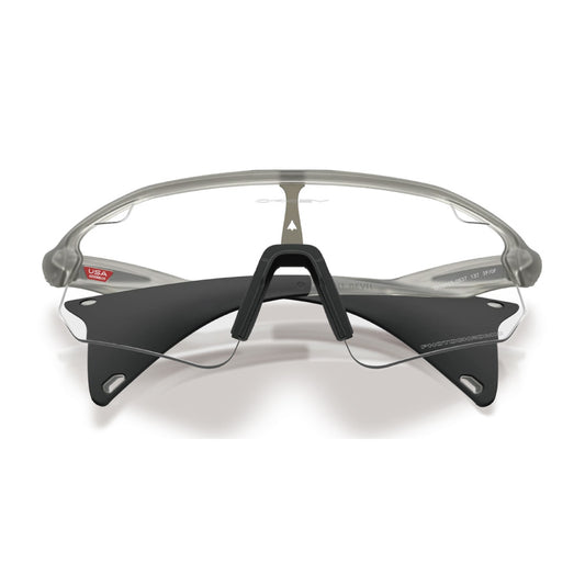Oakley Stunt Devil A Clear to Black Iridium Photochromic - Matte Grey Ink Frame
