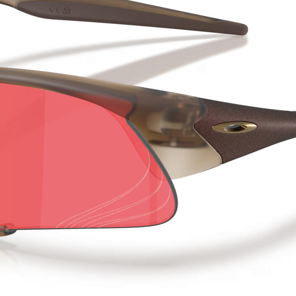 Oakley Suture Jacket Prizm Trail Torch Lenses - Matte Brown Smoke Frame