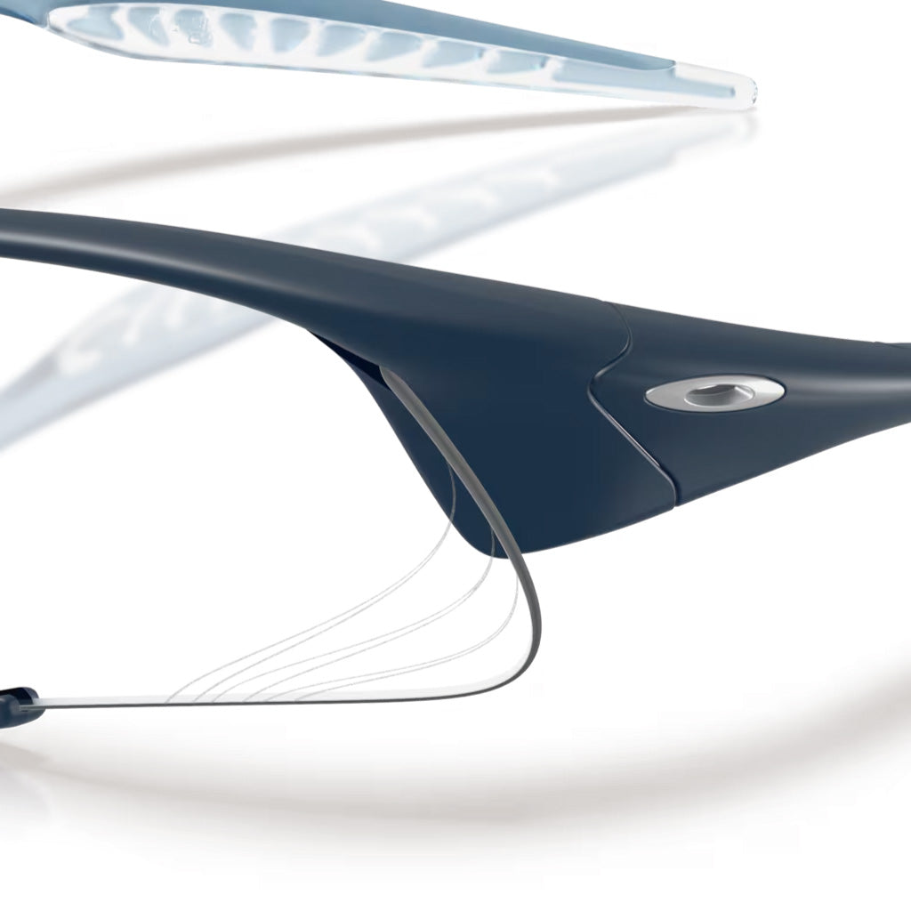 Oakley Suture Jacket Clear to Black Iridium Photochromic Lenses - Matte Abyss Frame