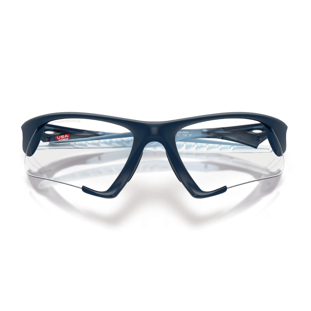 Oakley Suture Jacket Clear to Black Iridium Photochromic Lenses - Matte Abyss Frame