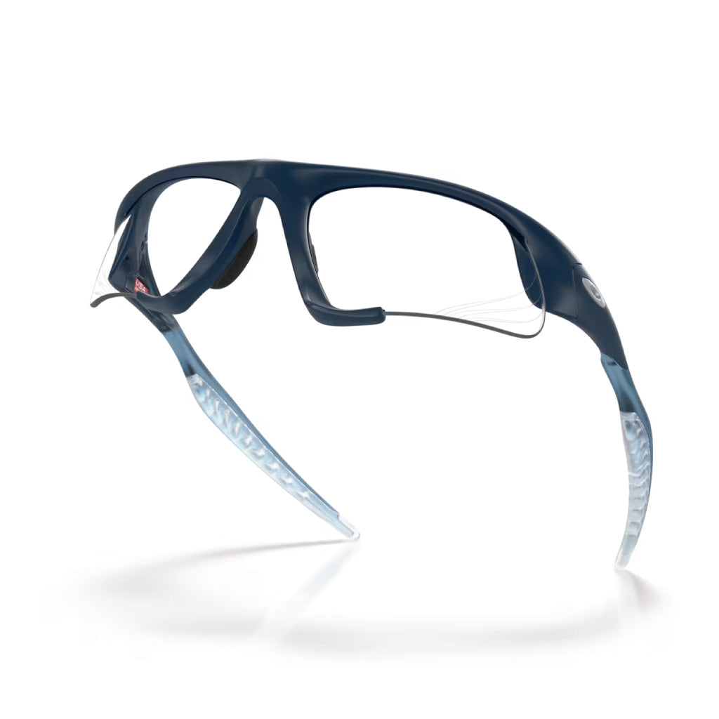 Oakley Suture Jacket Clear to Black Iridium Photochromic Lenses - Matte Abyss Frame