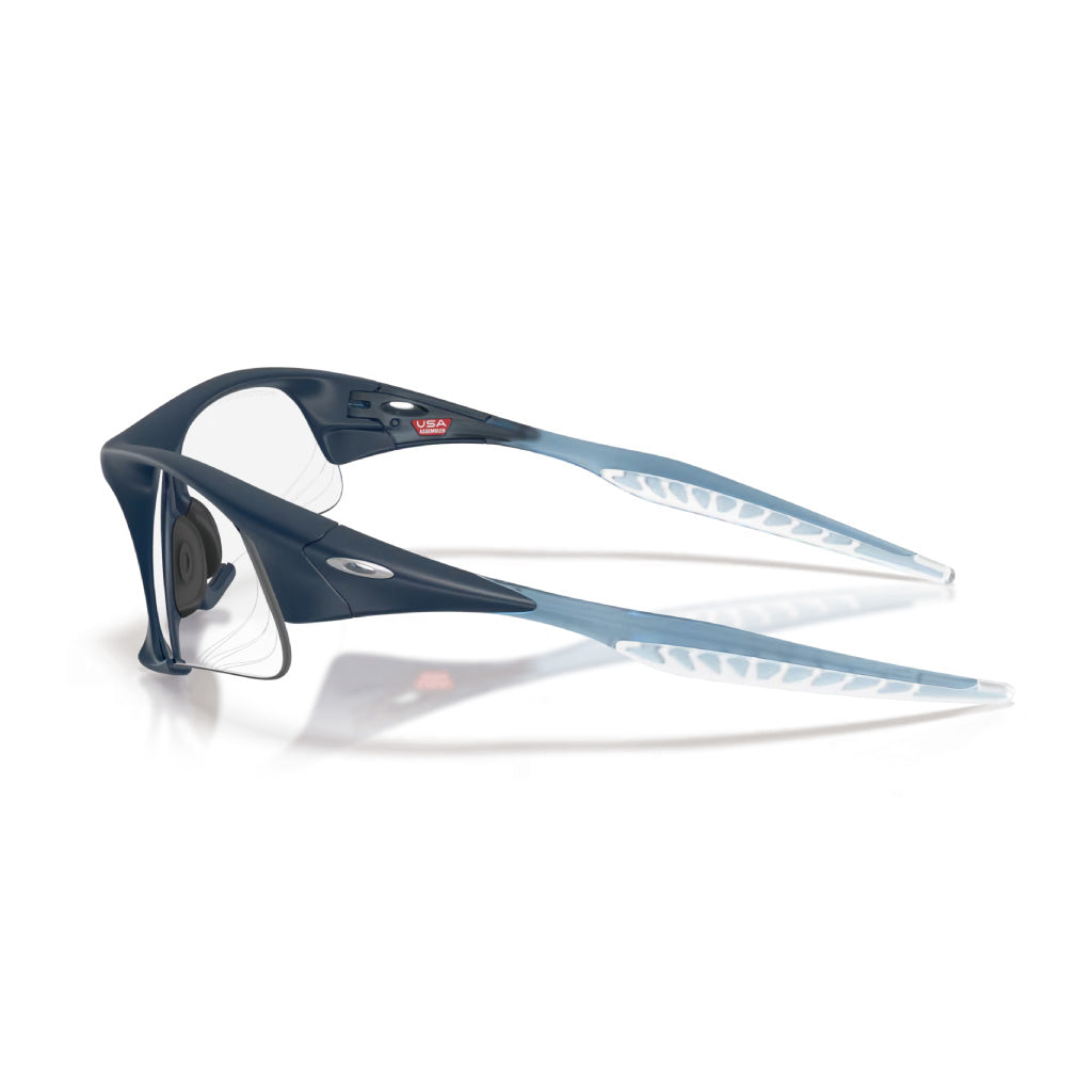 Oakley Suture Jacket Clear to Black Iridium Photochromic Lenses - Matte Abyss Frame