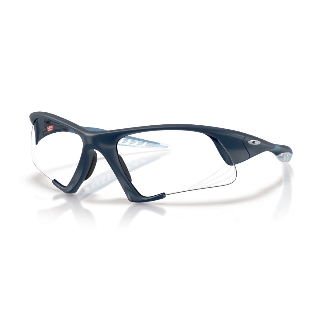 Oakley Suture Jacket Clear to Black Iridium Photochromic Lenses - Matte Abyss Frame