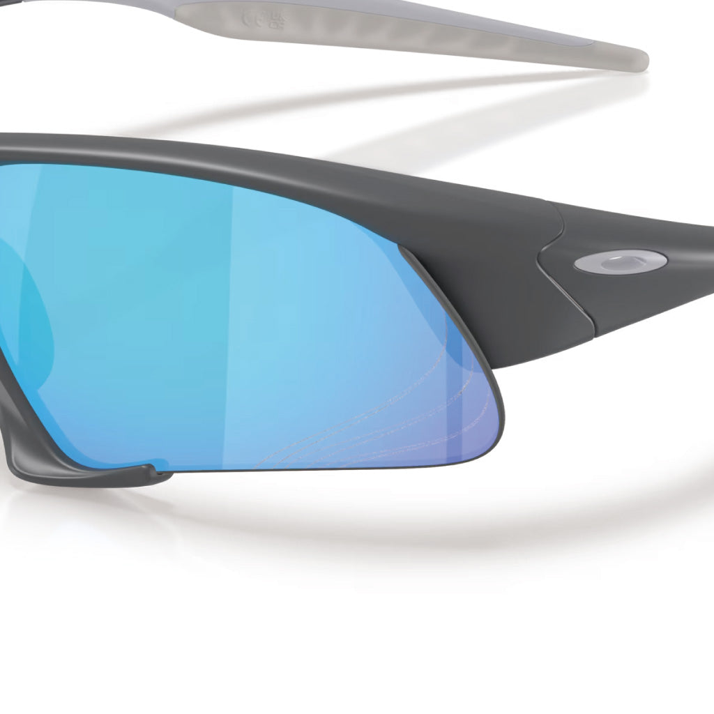 Oakley Suture Jacket Prizm Sapphire Polarized Lenses - Matte Carbon Frame