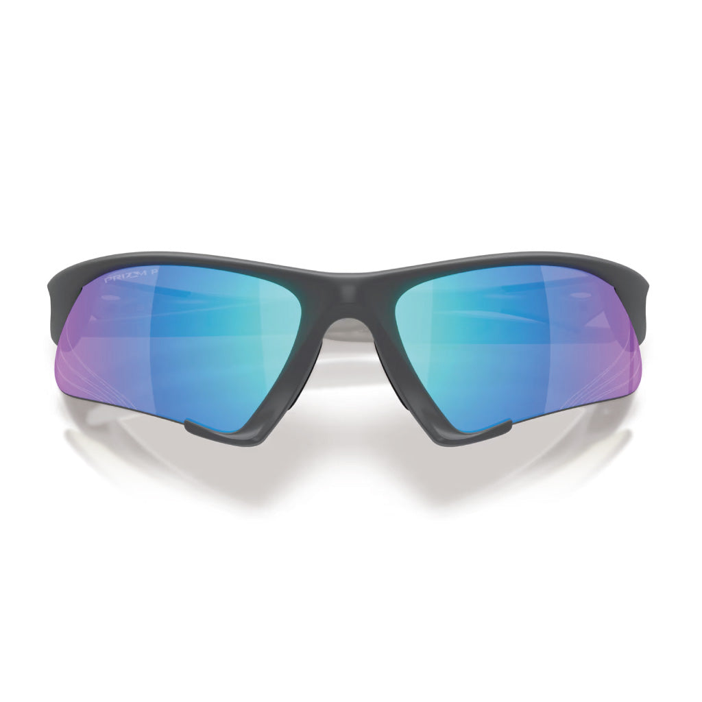 Oakley Suture Jacket Prizm Sapphire Polarized Lenses - Matte Carbon Frame