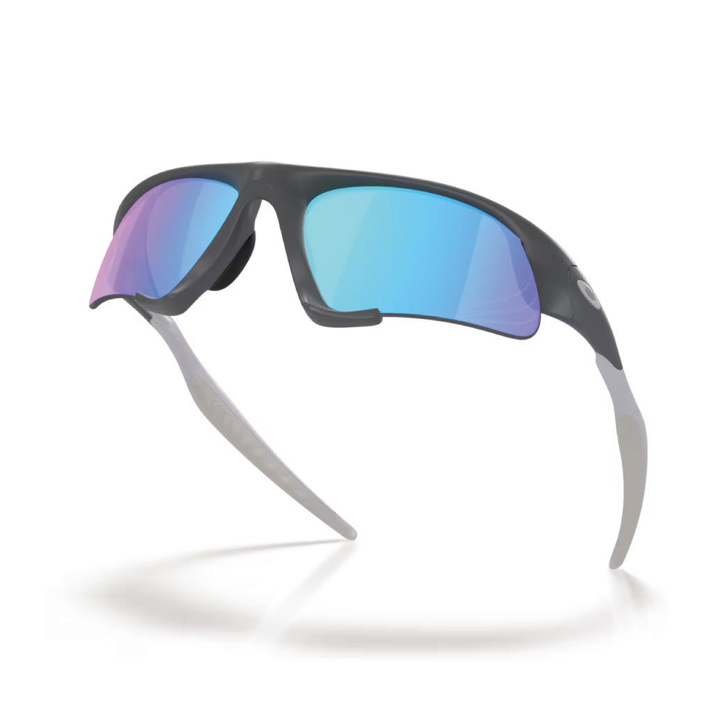 Oakley Suture Jacket Prizm Sapphire Polarized Lenses - Matte Carbon Frame