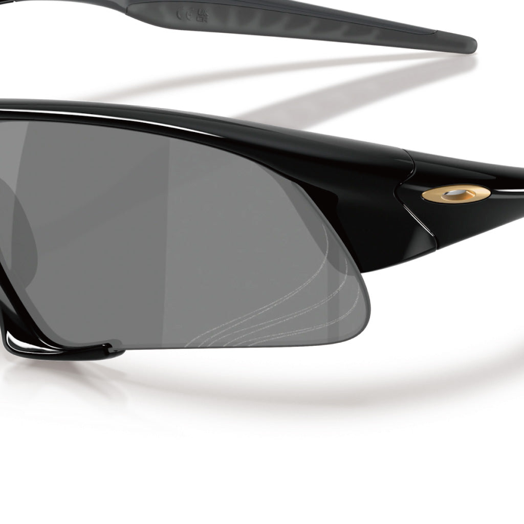 Oakley Suture Jacket Prizm Black Polarized Lenses - Polished Black Frame