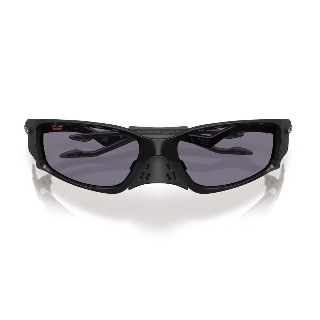 Oakley Plantaris SQ Prizm Grey Lenses - Matte Black Frame