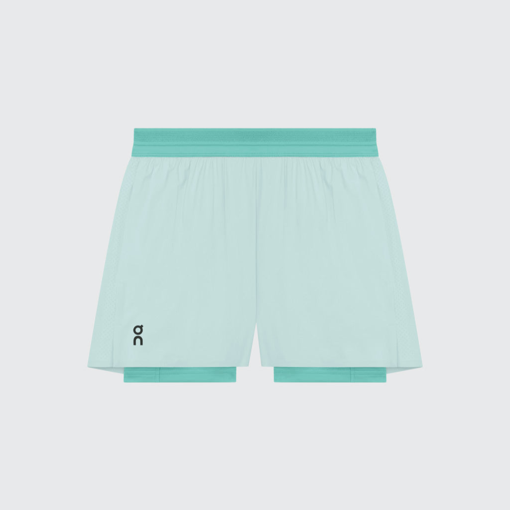 On 3" Performance 2/1 Shorts - Flurry / Aquamarine (W)