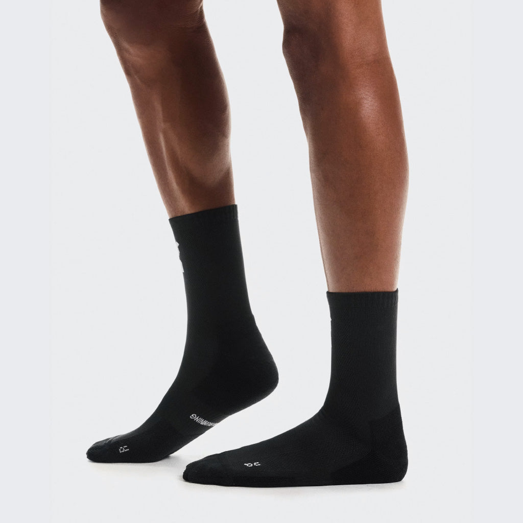 On Core Run Sock High 2P - Black
