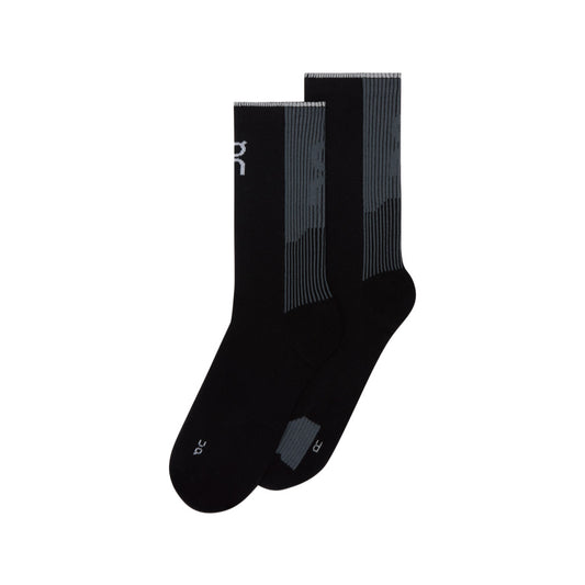 On Performance Run Sock High - Black / Eclipse