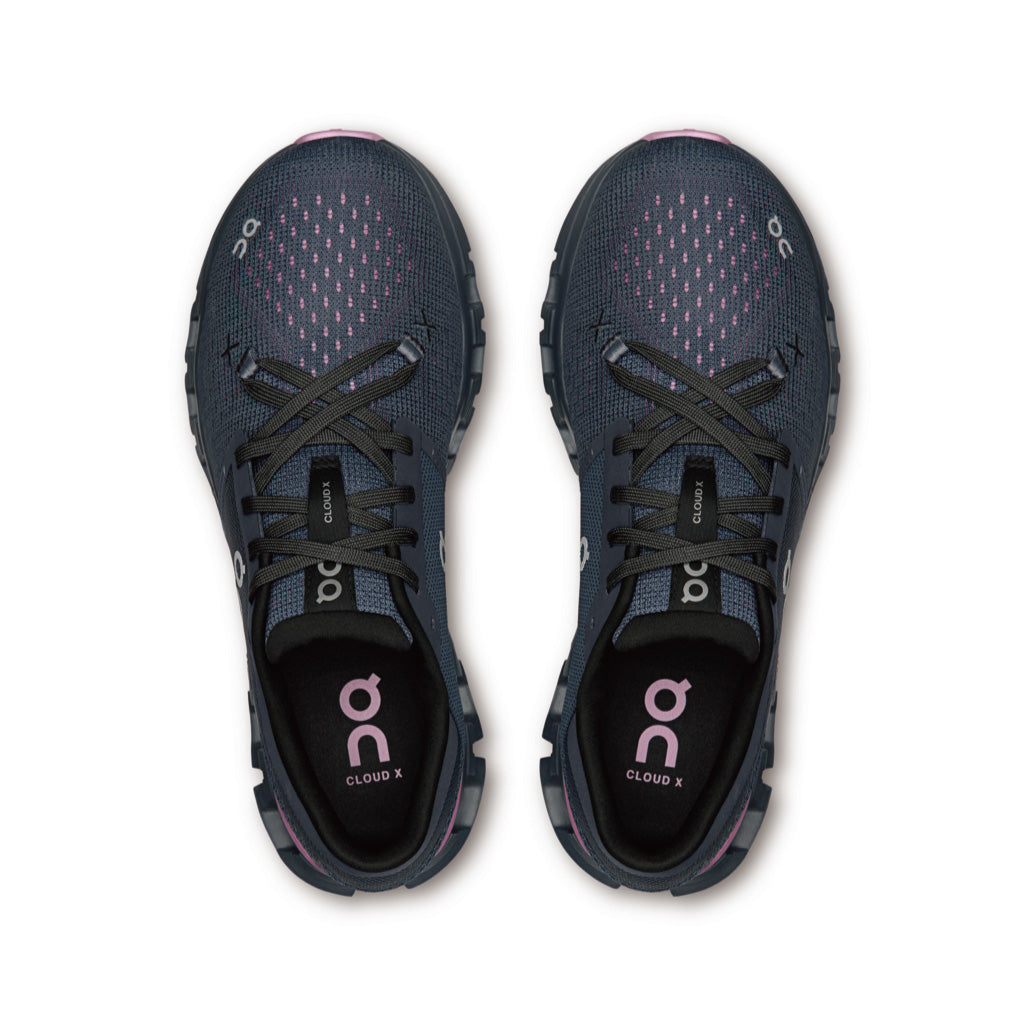 On Cloud X 4 - Navy / Sakura (W)