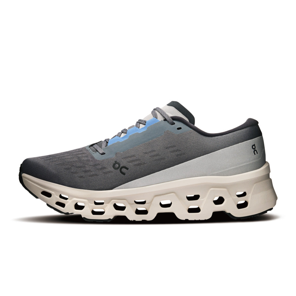 On Cloudmonster 3 - Rock / Silver (M)
