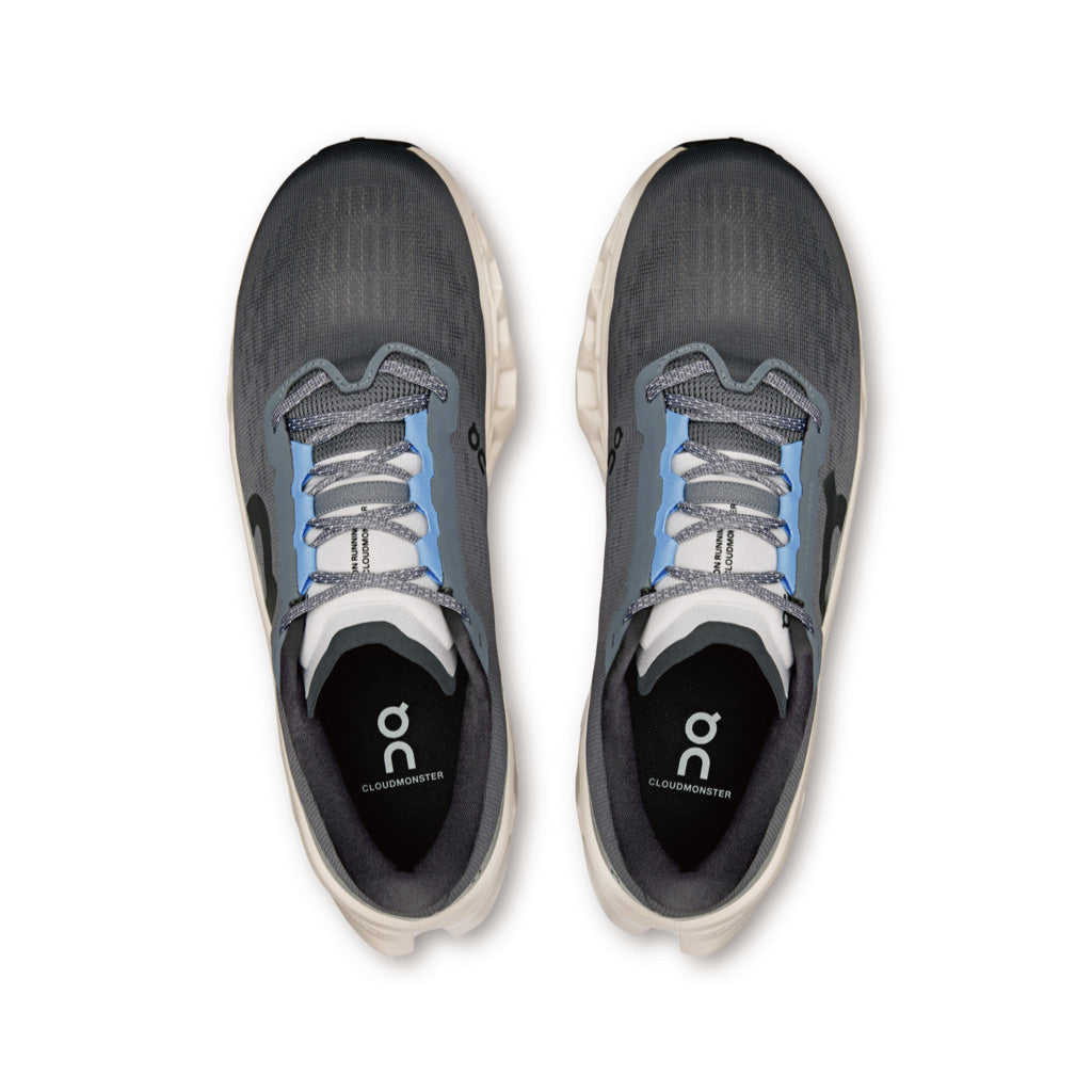On Cloudmonster 3 - Rock / Silver (M)