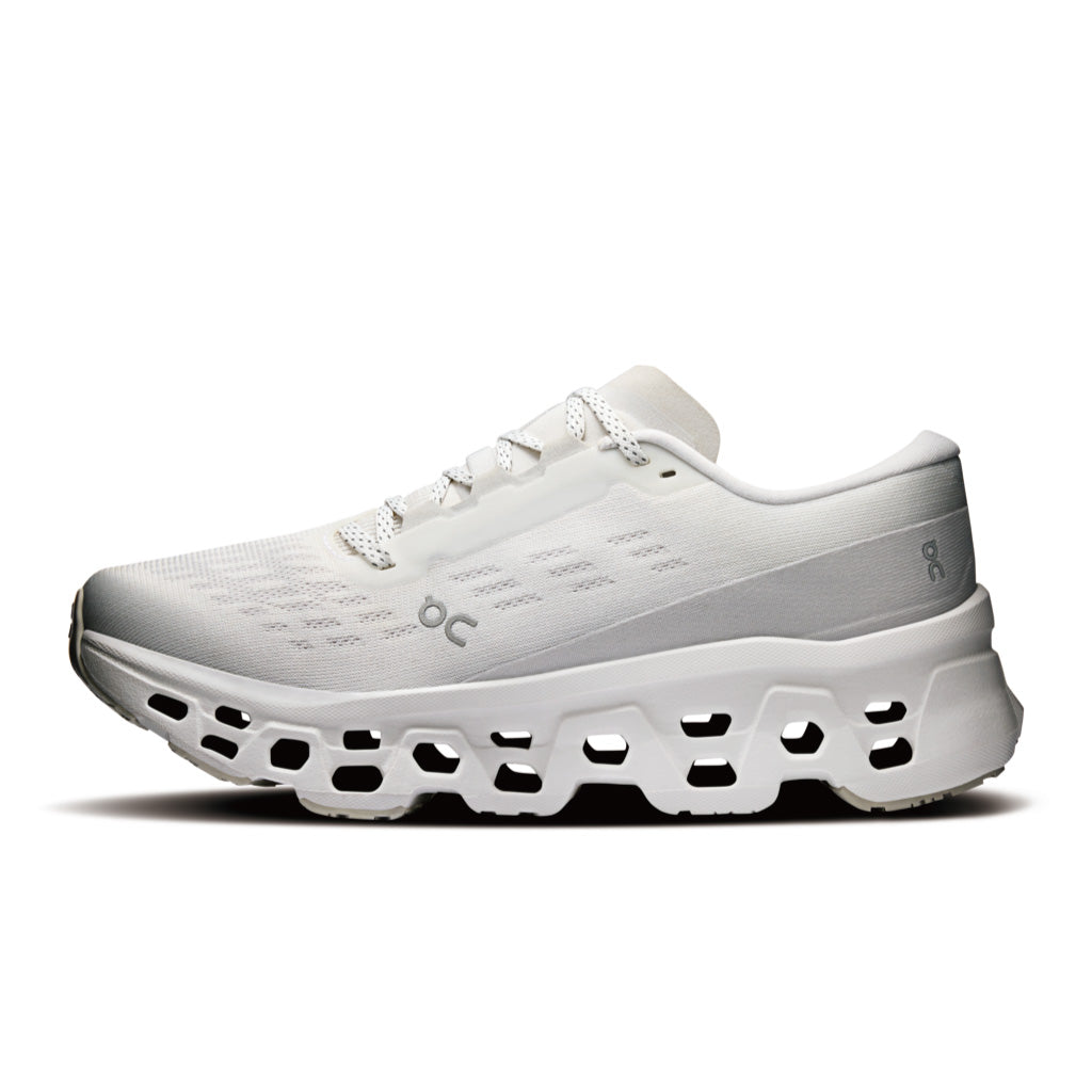 On Cloudmonster 3 - White / Wolf (W)