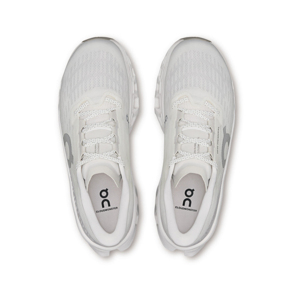 On Cloudmonster 3 - White / Wolf (W)