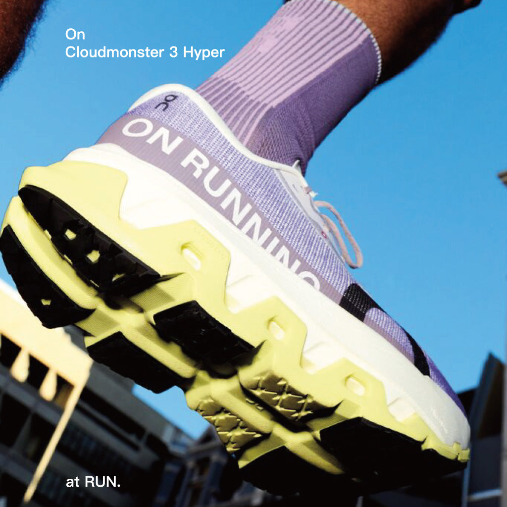 On Cloudmonster 3 Hyper - Lily / Limelight (M)