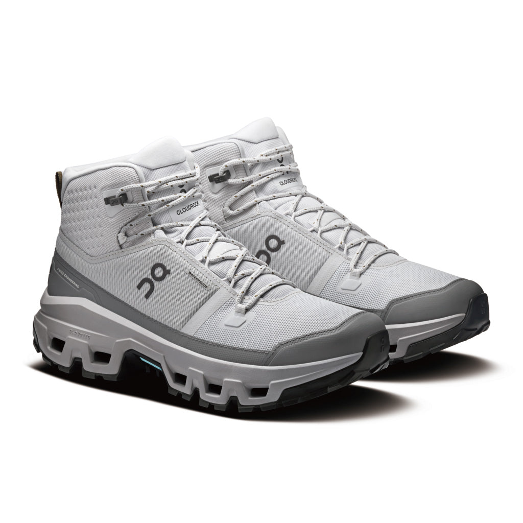 On Cloudrock Mid WP - Glacier / Alloy (M)