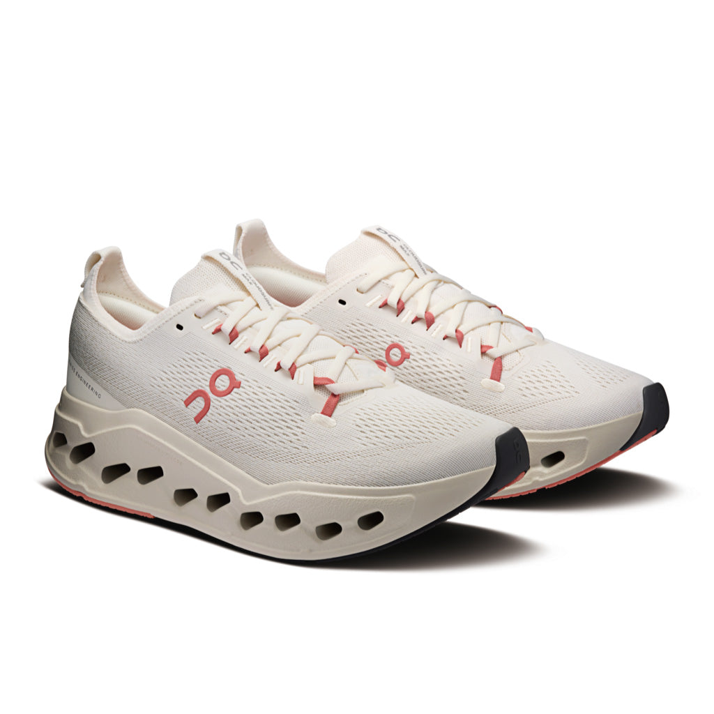 On Cloudsurfer Max - Ivory / Dustrose (M)