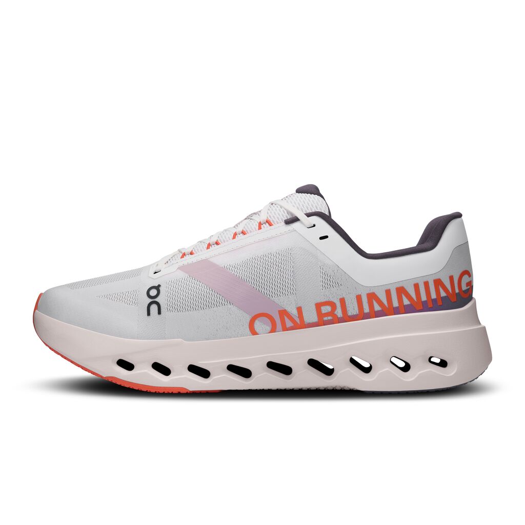 On Cloudsurfer Next - White / Flame (M)