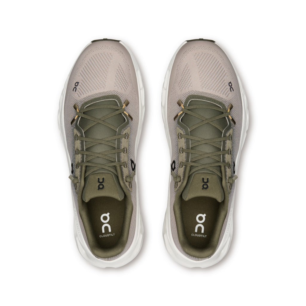 On Cloudtilt - Olive / Desert (M)