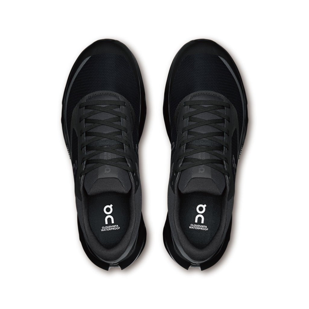 On Cloudvista 3 Waterproof - Black / Black (M)
