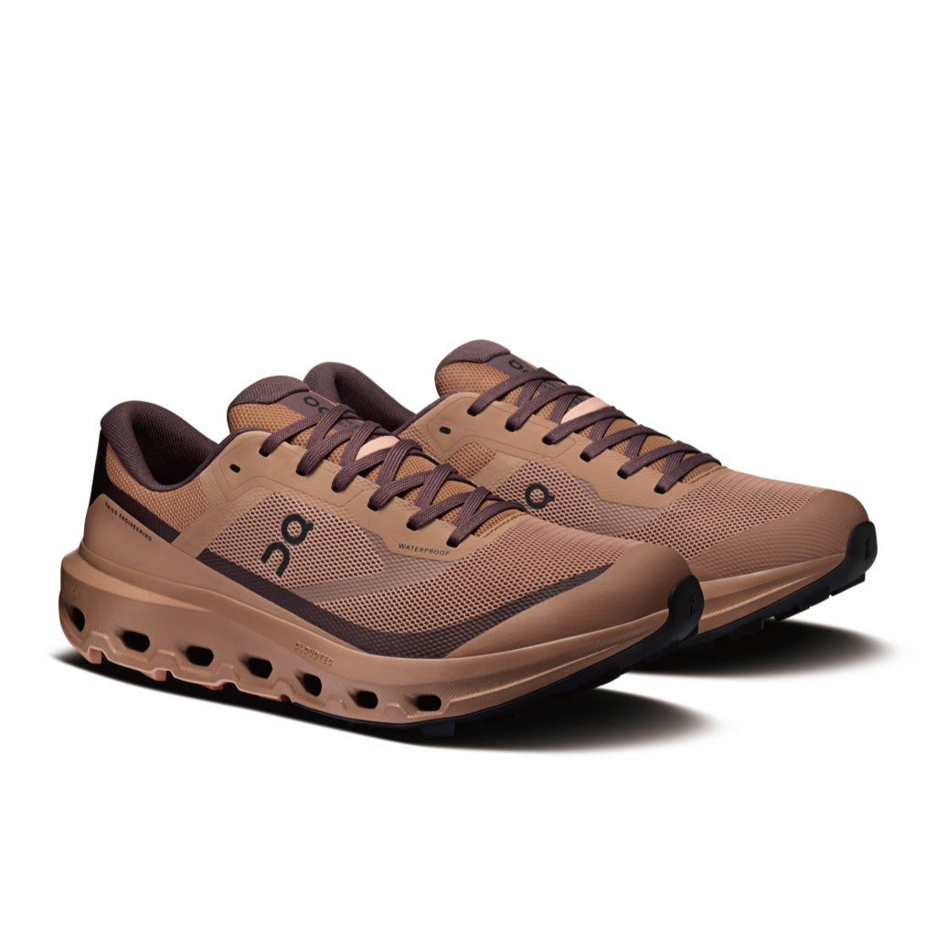 On Cloudvista 3 Waterproof - Portobello / Mulberry (M)
