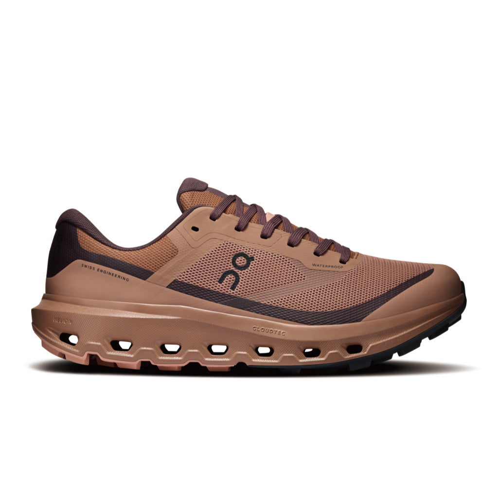 On Cloudvista 3 Waterproof - Portobello / Mulberry (M)