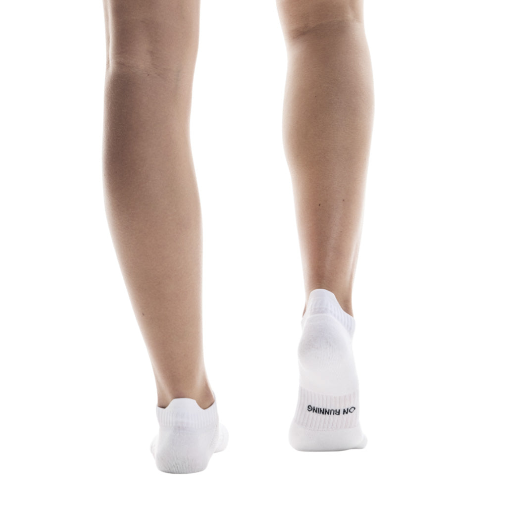 On Core Run Sock Low 2P - White