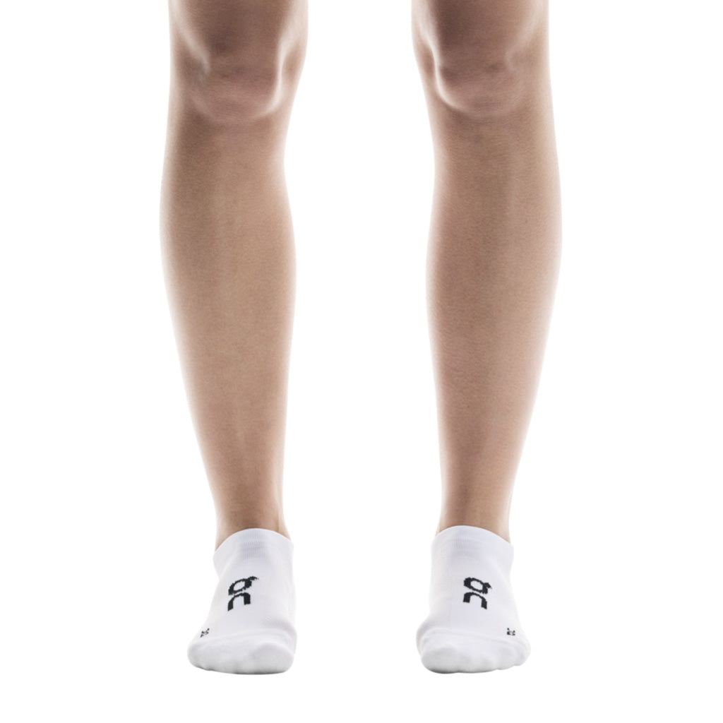 On Core Run Sock Low 2P - White