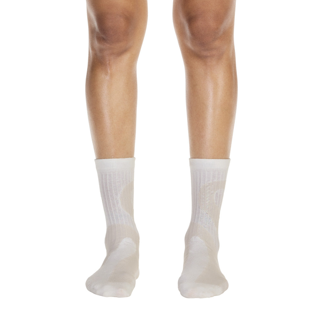On Liquid Logo Sock High 2P - Ivory / Tin