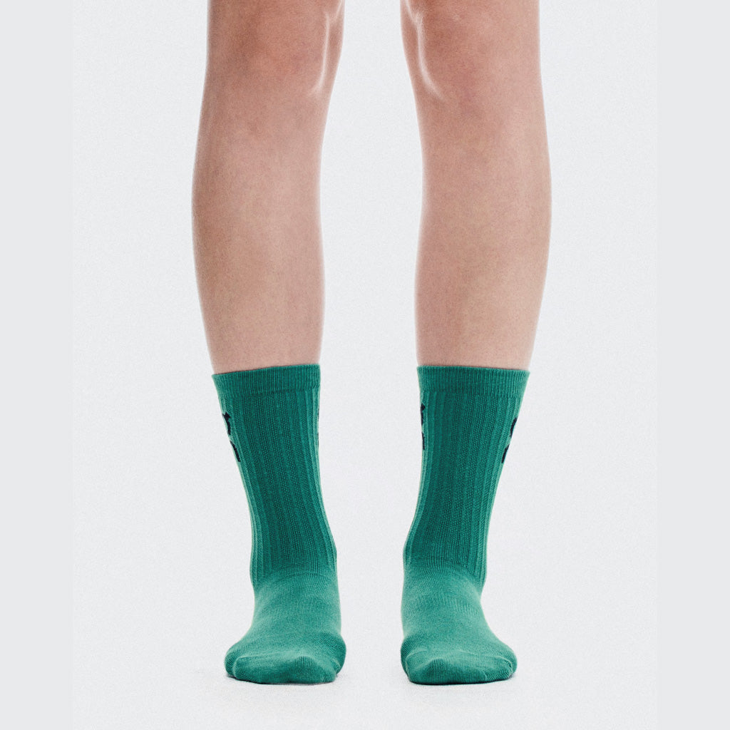 On Logo Sock High 3P - Brook / Storm