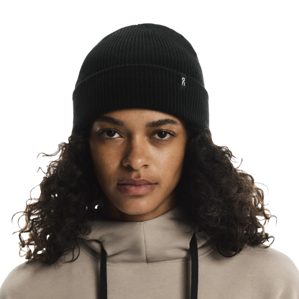 On Merino Beanie - Black