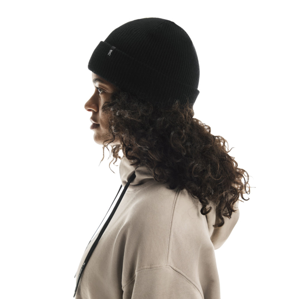 On Merino Beanie - Black