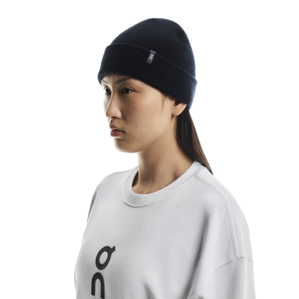 On Merino Beanie - Midnight