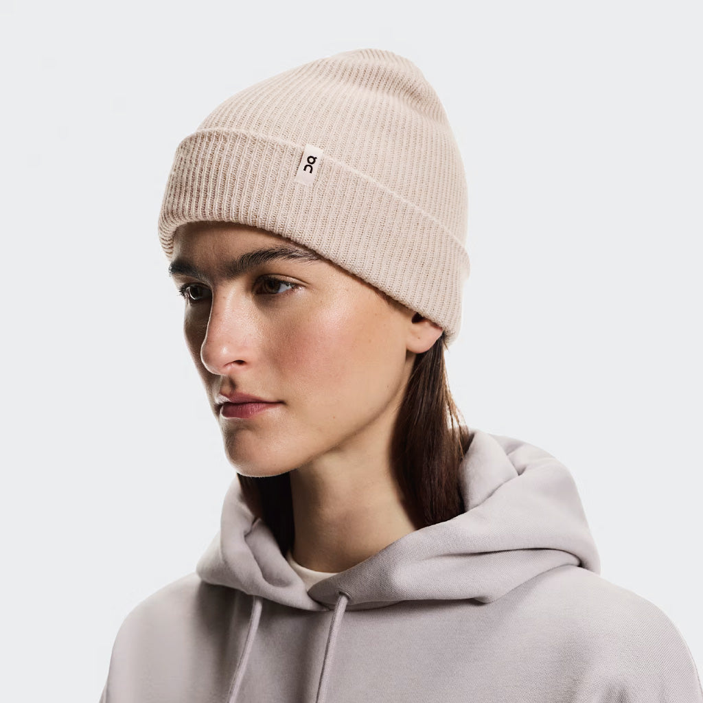 On Merino Beanie - Oat