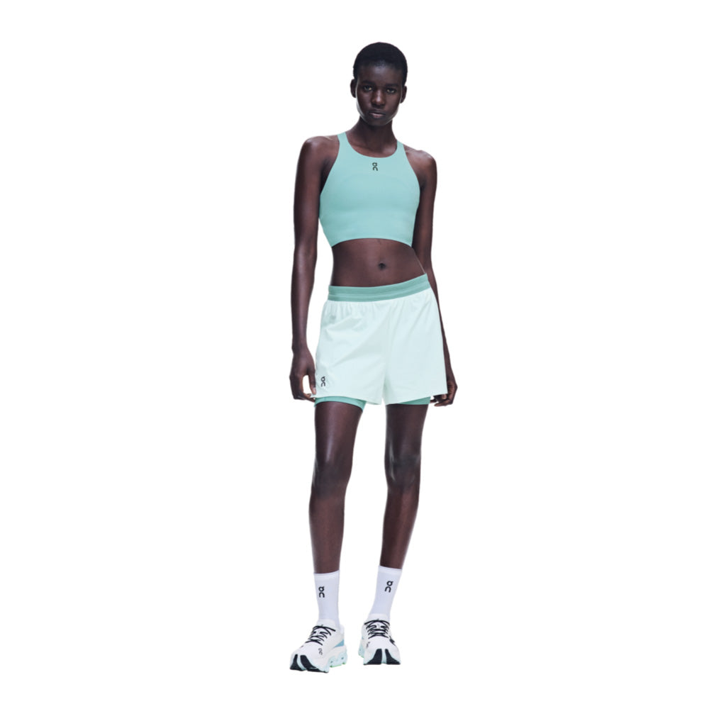 On Performance Crop - Aquamarine (W)