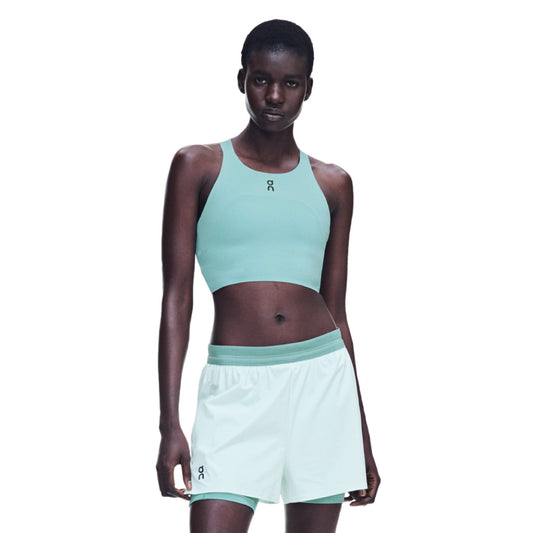 On Performance Crop - Aquamarine (W)