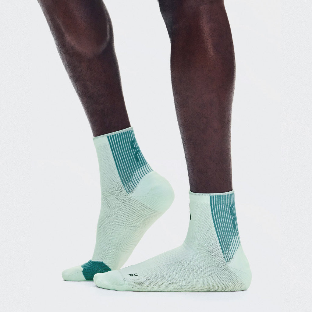 On Performance Run Sock Mid - Flurry / Storm
