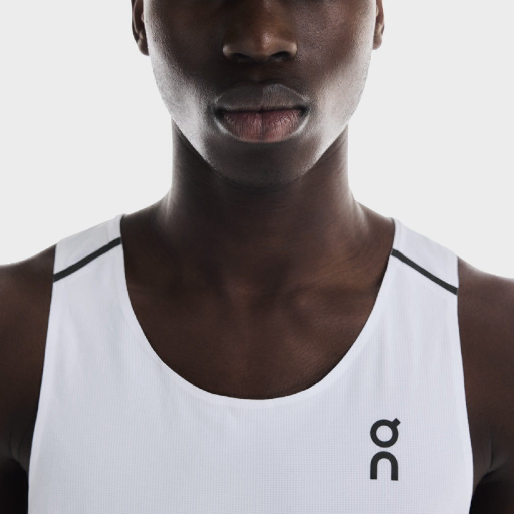 On Performance Tank - White / Silver (M)