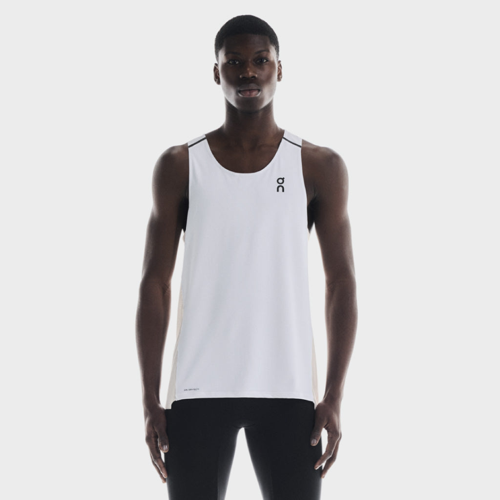 On Performance Tank - White / Silver (M)