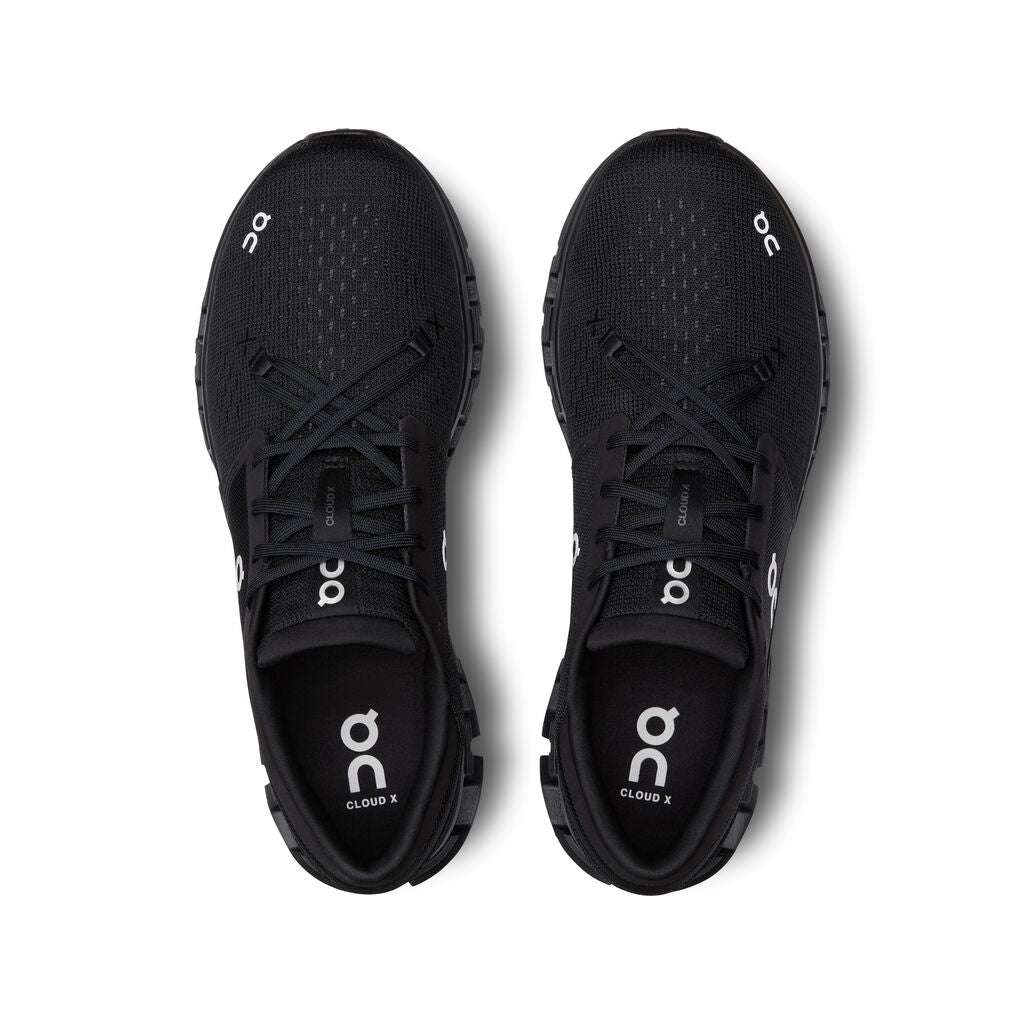 On Cloud X 4 - Black / Eclipse (W)