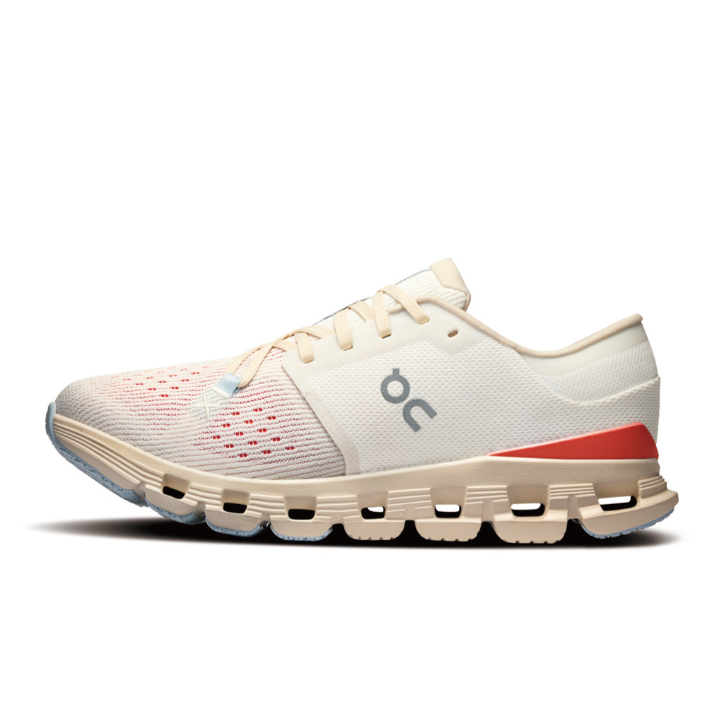 On Cloud X 4 - Ivory / Salmon (W)