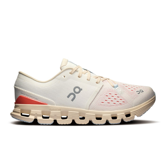 On Cloud X 4 - Ivory / Salmon (W)