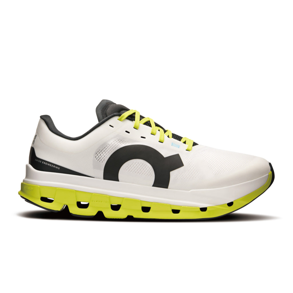 On Cloudflow 5 - White / Lime (W)