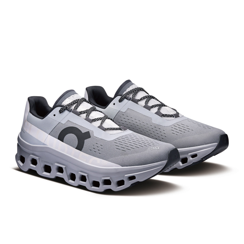 On Cloudmonster - Alloy / Silver (M)