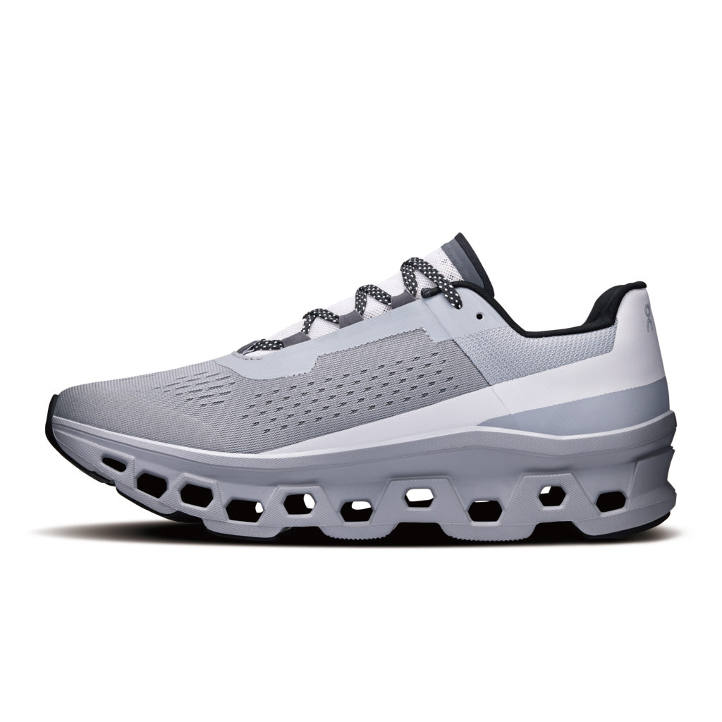 On Cloudmonster - Alloy / Silver (M)