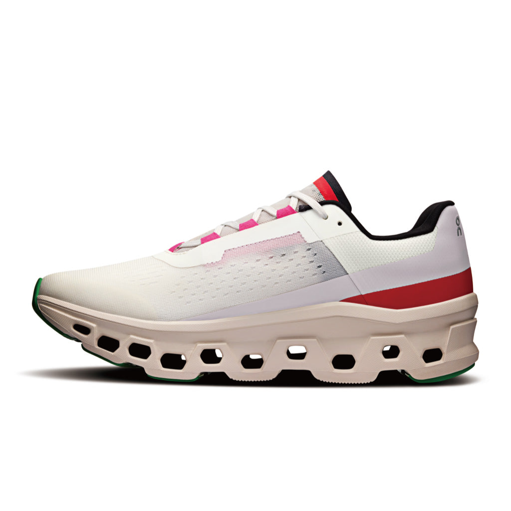 On Cloudmonster - Ivory / Pearl (M)