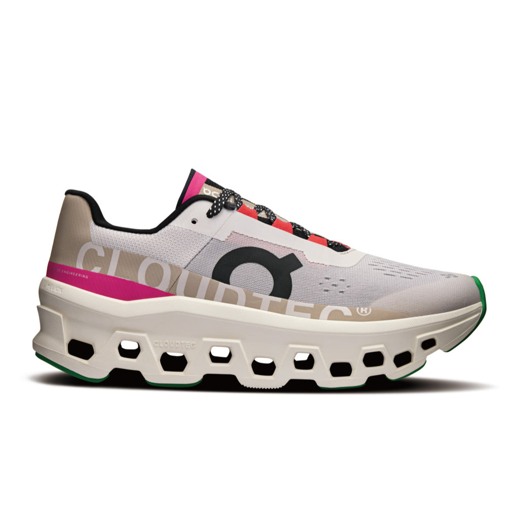 On Cloudmonster - Silver / Ivory (W)