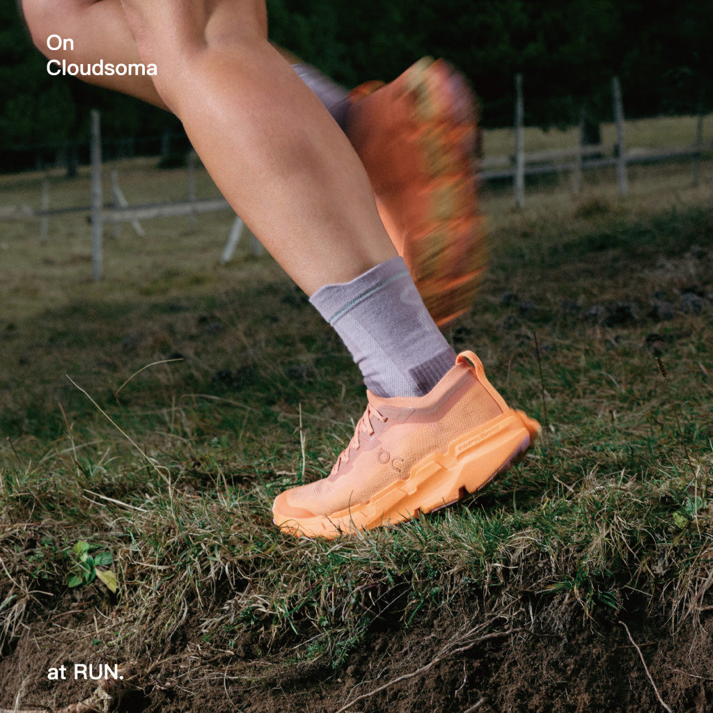 On Cloudsoma - Sandstone / Tangerine (W)